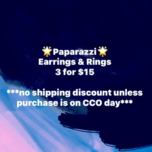 SALE ON PAPARAZZI EARRINGS, Bracelets & RINGS - Picture 3 of 3